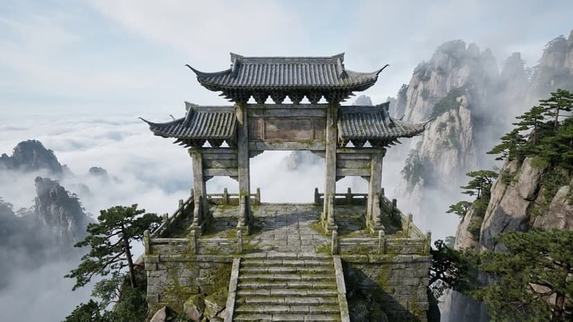 武林门派山门